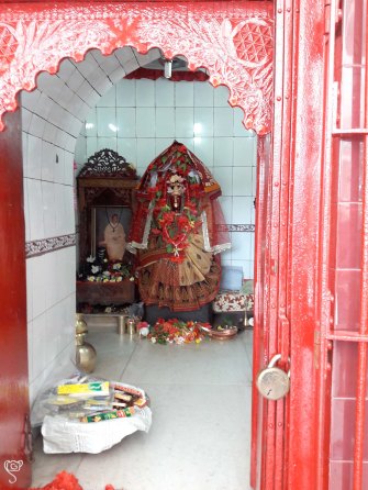 The Deity of Kashbeshwar Kali Temple