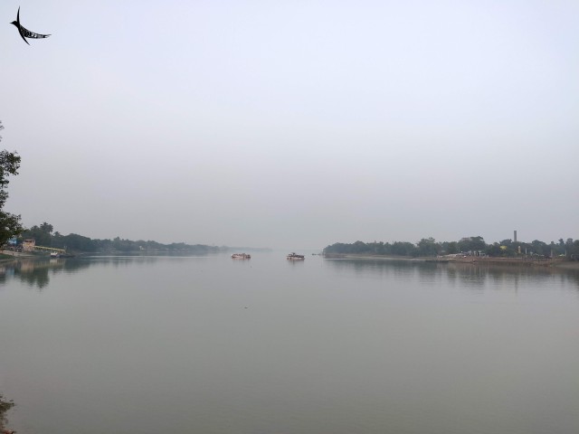 River view from Durgacharan Rakshit ghat