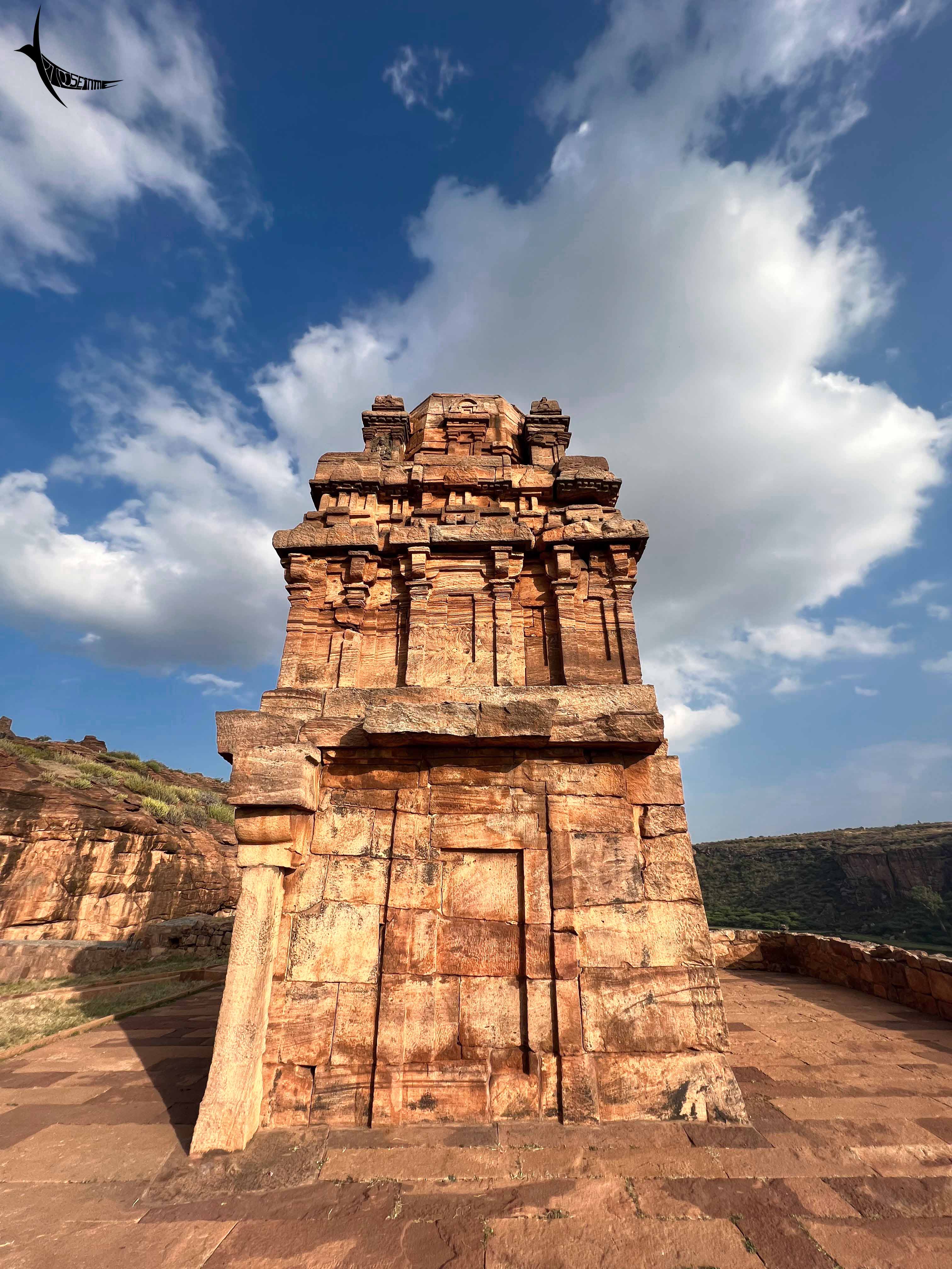Temple in the Badami fort