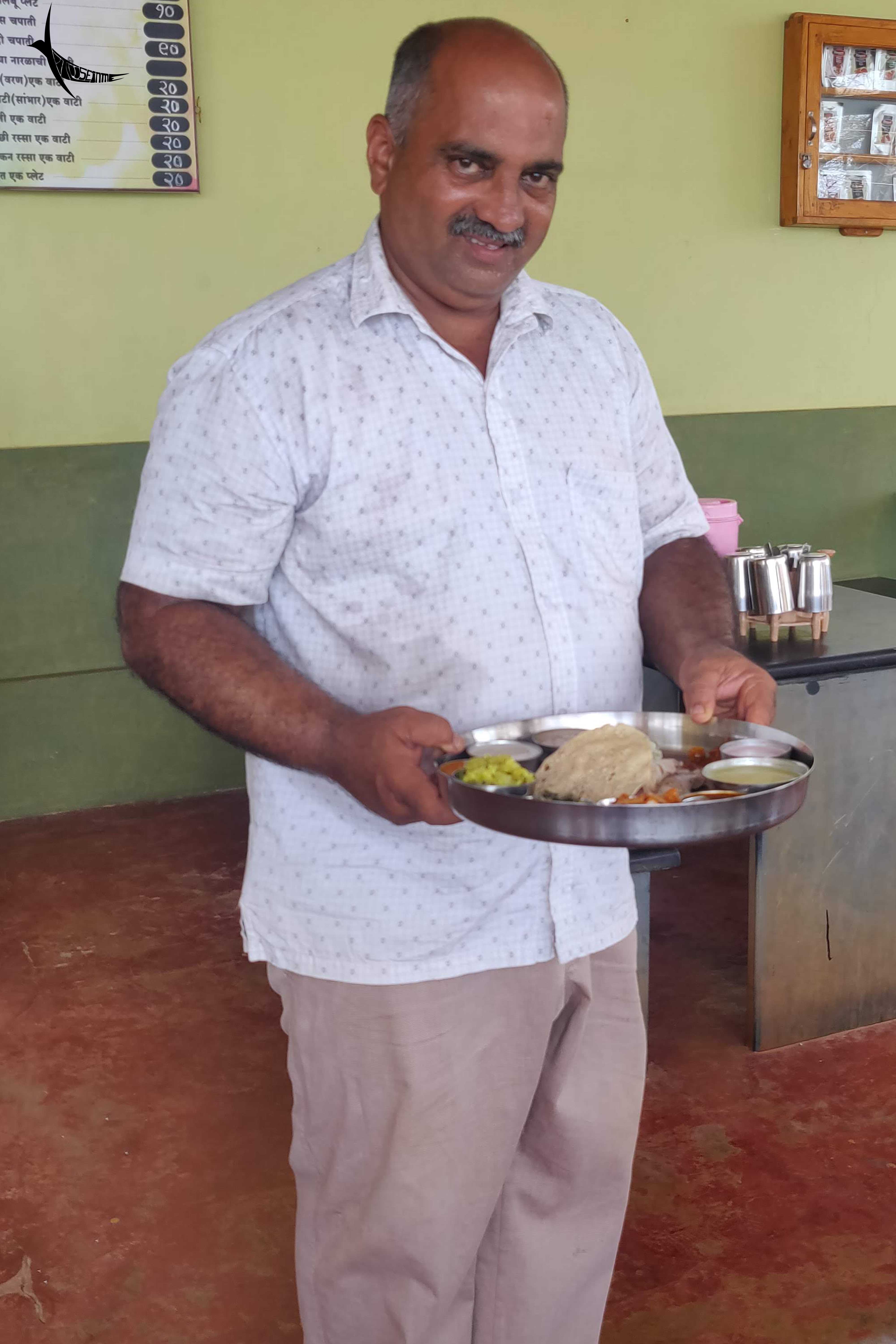 The man with the thali